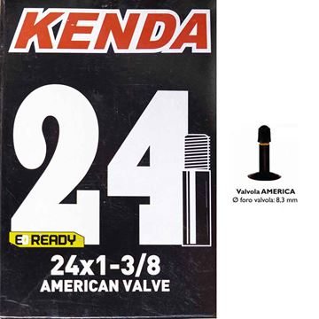 Picture of KENDA 24X1-3/8 TUBE
